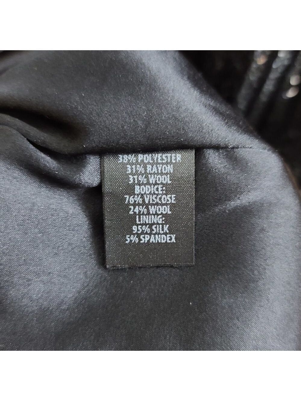 NWT St John 12 Colorblock Tuxedo Cocktail Dress - Picture 12 of 12